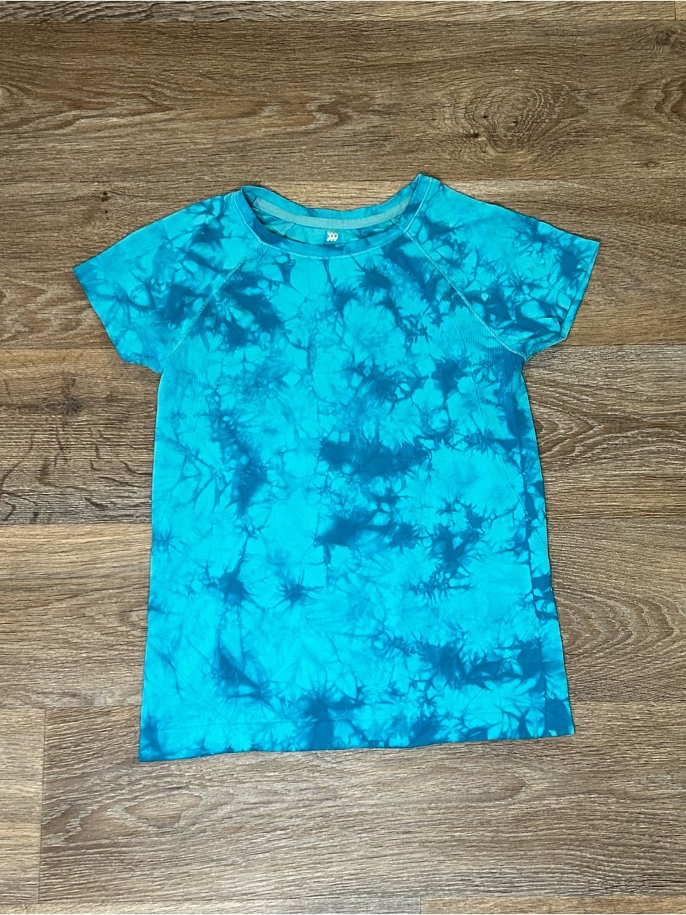 all in motion Turquoise Tie-Dye Short Sleeve Tee